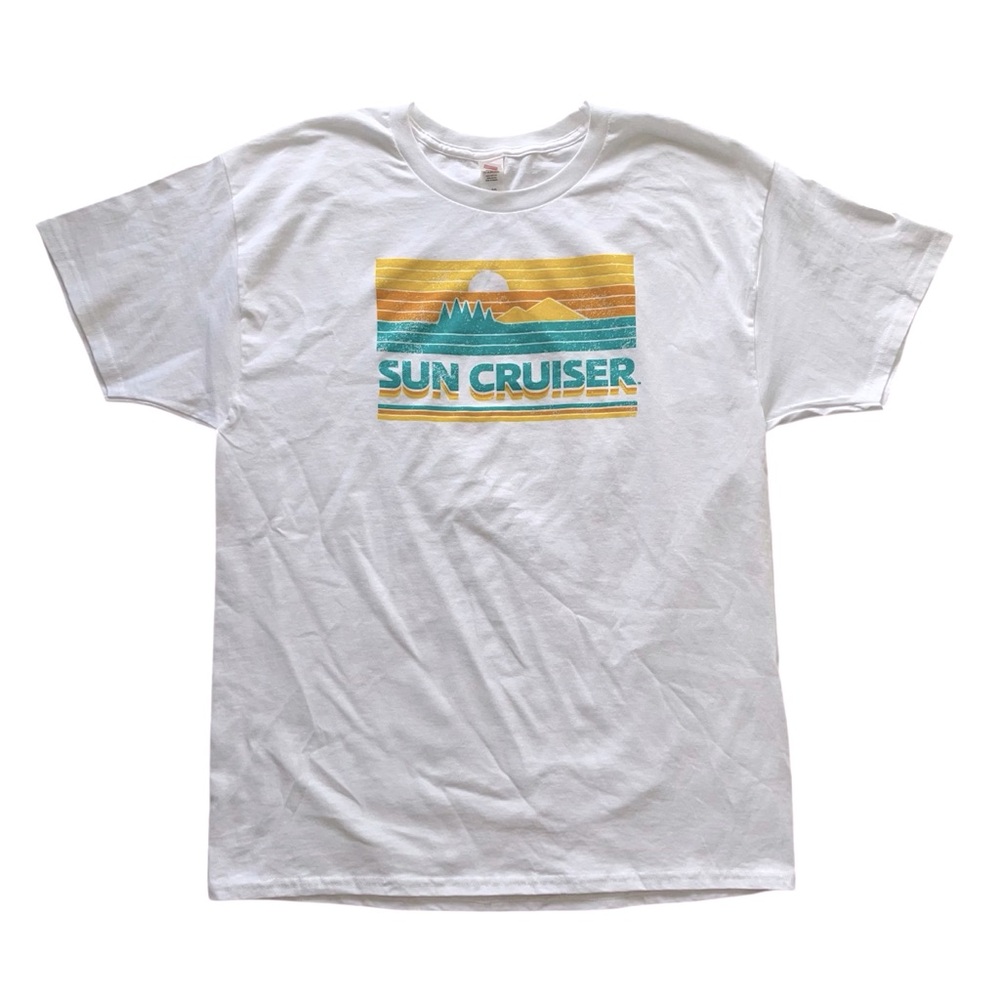 Sun Cruzer White Logo T-Shirt